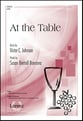 At the Table SATB choral sheet music cover